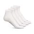 Bamboo Ankle - Ever Ready - White, Pack of 4