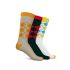 Time Travel | Bamboo Crew Argyle socks | Pack of 3