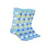Bamboo Crew - Dotty Dancing - Sky Blue, Pack of 4
